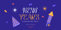 New Year Countdown Party Twitter post Image Preview