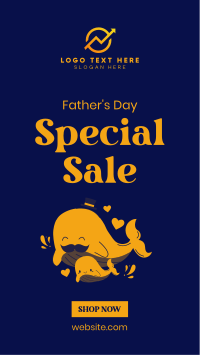 Whaley Dad Sale Facebook Story Design