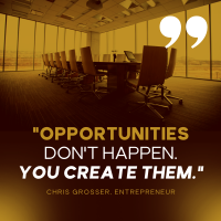 Business Opportunities Quote Instagram Post Design