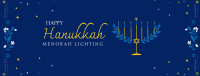 Hanukkah Lily Facebook Cover Design