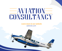 Aviation Pilot Consultancy Facebook Post Design