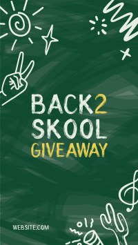 Back 2 Skool Instagram story Image Preview