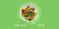 Vegan Salad Bowl Twitter post Image Preview