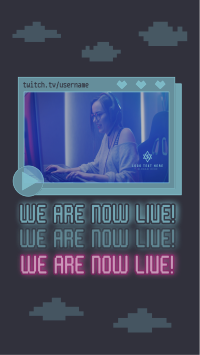 Gaming Livestream Facebook story Image Preview