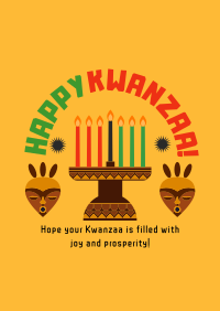 Kwanzaa Badge Poster Image Preview