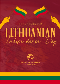 Modern Lithuanian Independence Day Flyer Image Preview