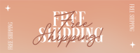 Dainty and Simple Shipping Facebook Cover Design