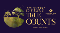 Minimalist Arbor Day Animation Preview