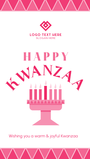 Happy Kwanzaa Facebook story Image Preview