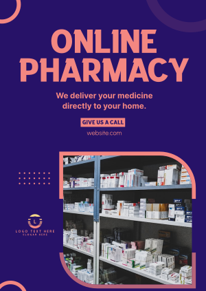 Pharmacy Delivery Poster Image Preview