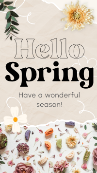 Hello Spring YouTube short Image Preview