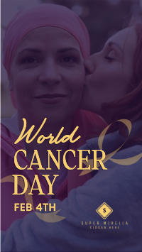 Cancer Day Support Instagram Story Design