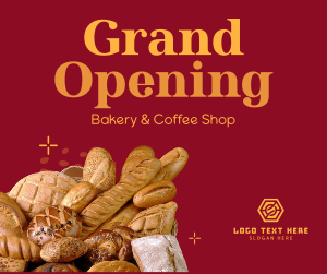 Bakery Opening Notice Facebook post Image Preview