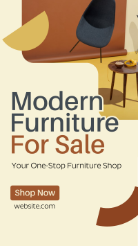 Modern Furniture Store Facebook Story Preview