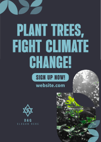 Tree Planting Event Flyer Design