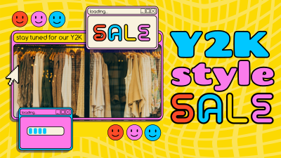 Y2K Fashion Brand Sale Facebook event cover Image Preview