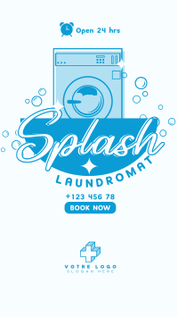 Splash Laundromat Facebook story Image Preview