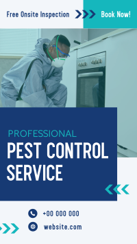 Professional Pest Control TikTok Video Preview