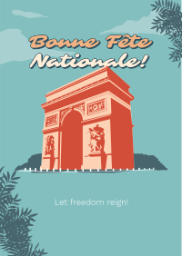 Arc de Triomphe Flyer Design