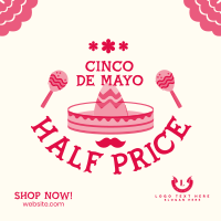 Cinco De Mayo Promo Instagram Post Design
