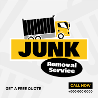 Junk Removal Stickers Instagram post Image Preview