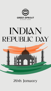 Celebrate Indian Republic Day TikTok Video Image Preview