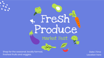 Fresh Market Fest Facebook event cover Image Preview