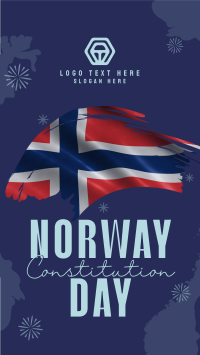 Norway Constitution Day Facebook Story Design
