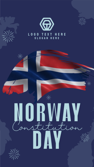 Norway Constitution Day Facebook story Image Preview