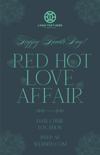 Valentines Party Elegant Invitation Preview