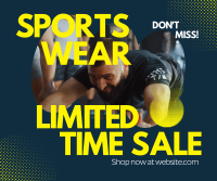 Sportwear Promo Facebook Post Preview