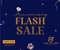 Anniversary Flash Sale Facebook post Image Preview