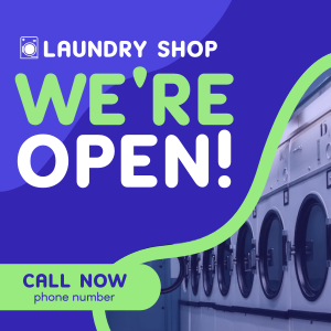 Laundry Shop Linkedin Post Image Preview