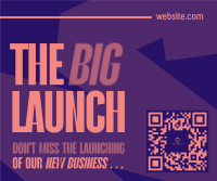 Abstract Business Launch Facebook Post Preview