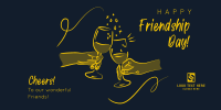 Friendship Day Cheers Twitter post Image Preview