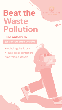 Beat Waste Pollution TikTok Video Design