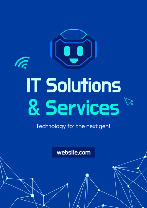 IT Solutions Flyer Image Preview