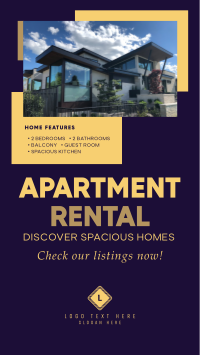 Apartment Rental Real Estate Instagram story Image Preview