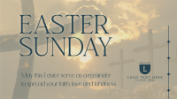 Easter Holy Cross Reminder Video Image Preview