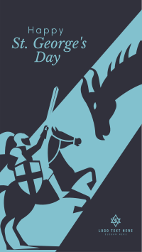 St. George's Day Facebook Story Design