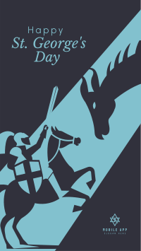 St. George's Day Facebook story Image Preview