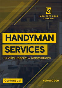 Handyman Services Poster Preview