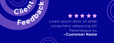 We Appreciate Your Feedback Facebook cover Image Preview