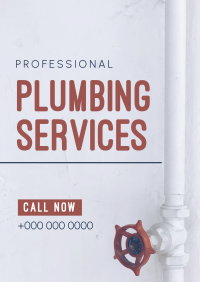 Professional Plumbing Flyer Image Preview