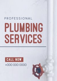 Professional Plumbing Flyer Design