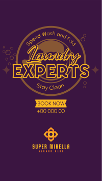Laundry Experts Facebook story Image Preview