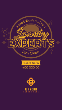 Laundry Experts Facebook story Image Preview