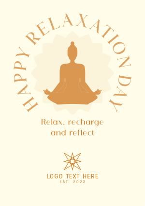 Meditation Day Flyer Image Preview