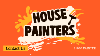 House Painters Facebook Event Cover Design