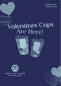Valentine Cups Flyer Image Preview